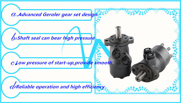 Motore idraulico dell'OMR di Gerotor, pezzi di ricambio idraulici di potere fluido della pompa idraulica del selezionatore