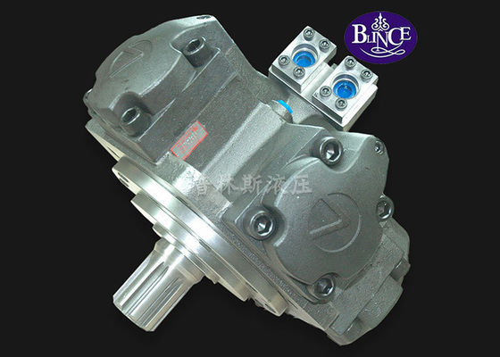 High Start Torque JMDG Radial Piston Hydraulic Motor ,   Shoe Machine Low Rpm Hydraulic Motor  Low Noise